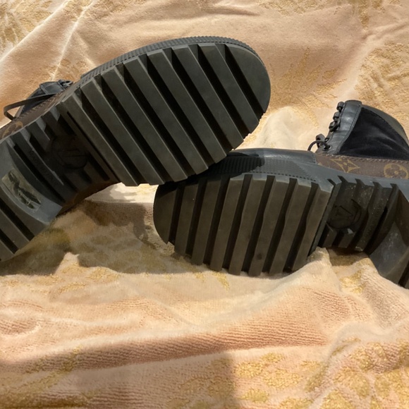 Louis Vuitton Laureate platform work, motto boots - Picture 6 of 6